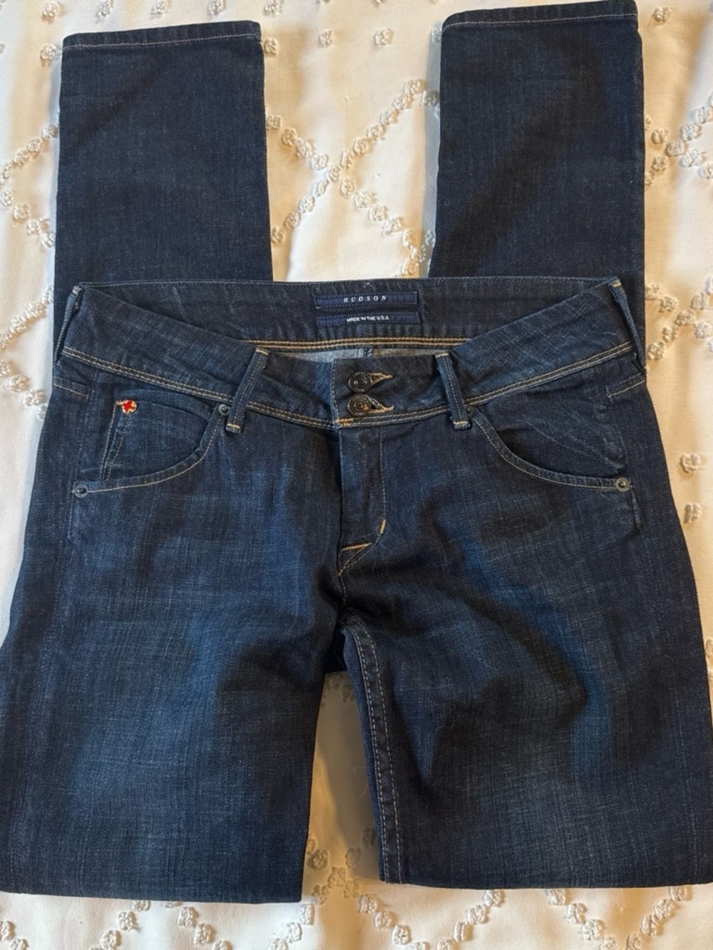 Hudson Jeans Women’s Dark Blue Low Rise Size 27